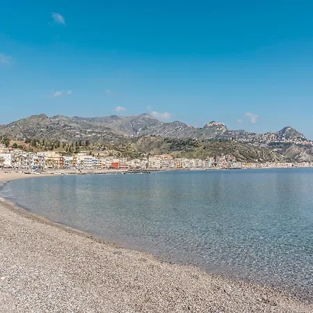 Naxos Bay Flat With Terrace 50 Meters From The Sea Apartment Giardini Naxos Exterior photo